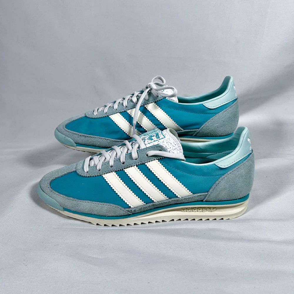 Adidas SL 72 OG Mint/Flash Aqua/Off White - Picture 3 of 8